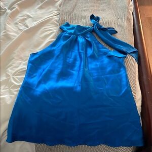 INC International Concepts Vibrant Blue Halter Top